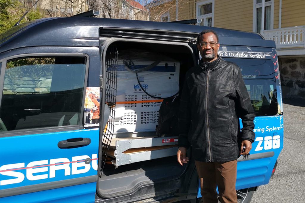 Jollyveau Tessa, entrepreneur et directeur de ASP Laser