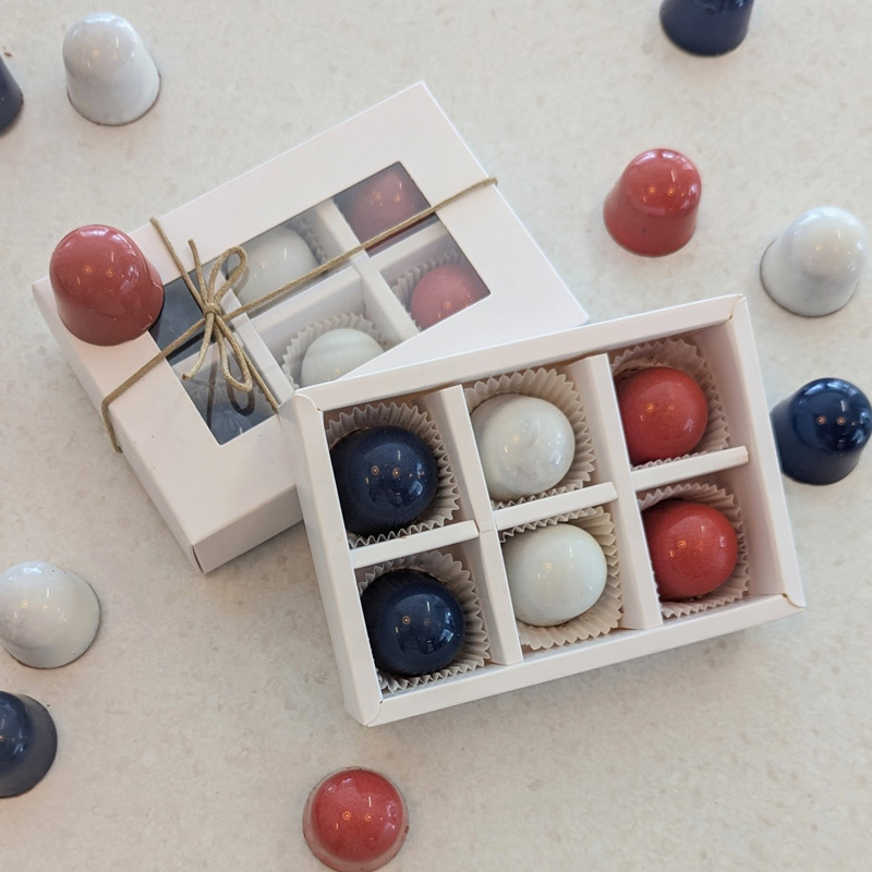 Assortiment de bonbons au chocolat